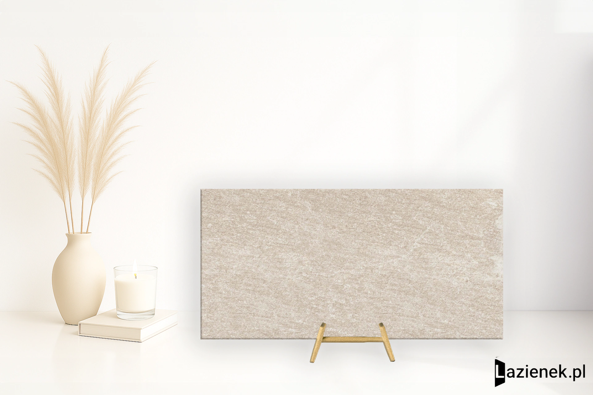 Casalgrande Padana Petra Bianca połaczenie mat-poler 60x120 cm gr. 9 mm - płytka rektyfikowana/13460059